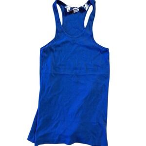 Henry Grethel Men's Blue Tank Top Size L Casual Summer Basic work out athleisure